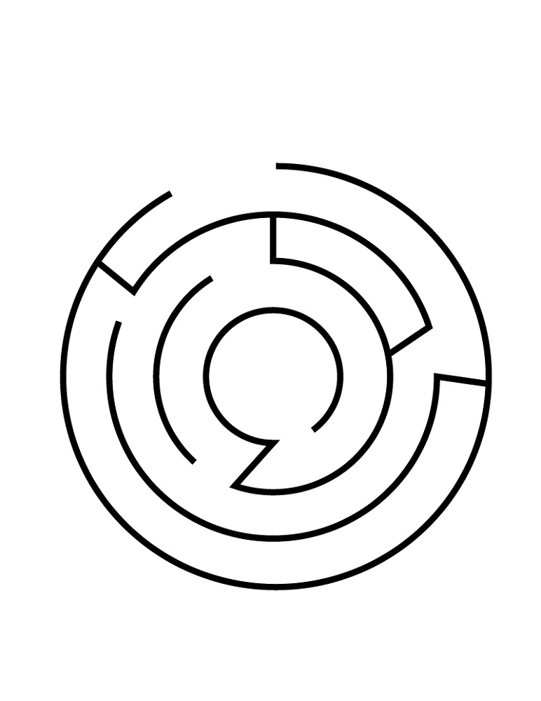 Simple Mazes For Kids Educative Printable