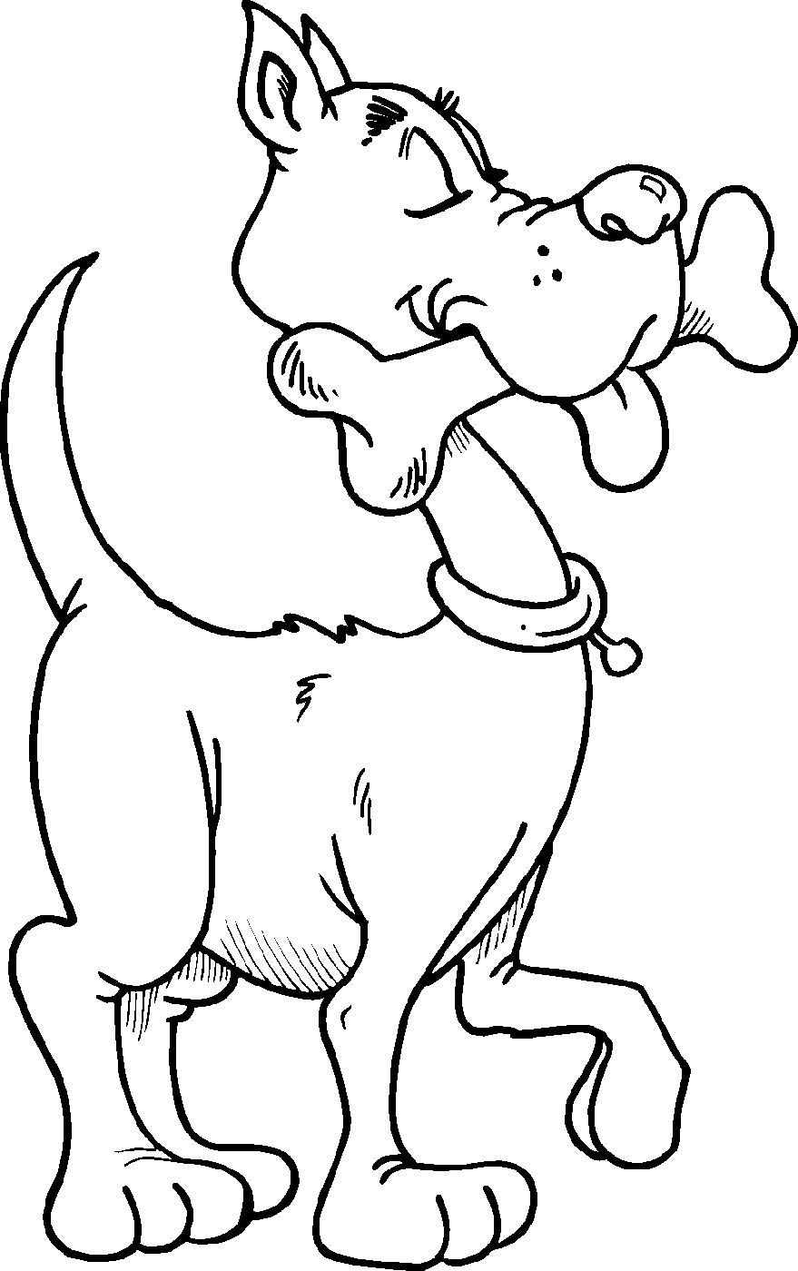 printable coloring pages for kids dog