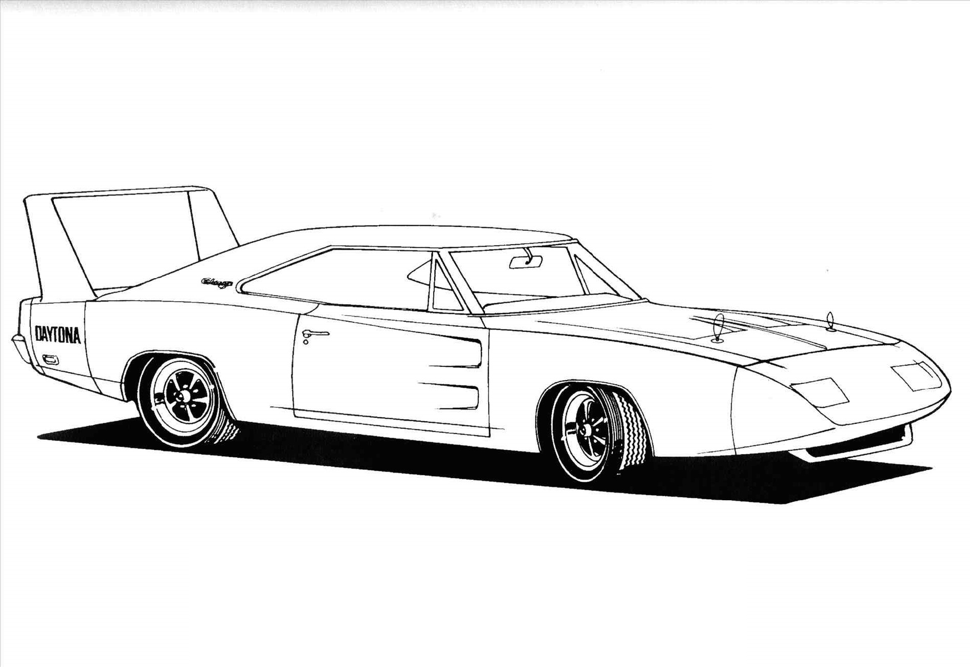 fast and furious coloring pages daytona charger