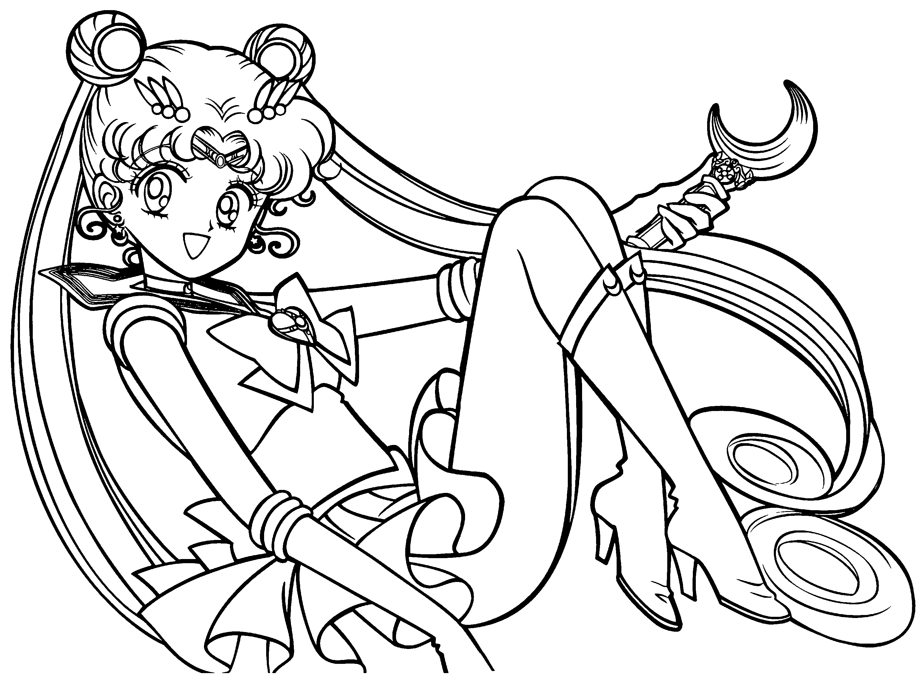 sailor moon coloring pages 3