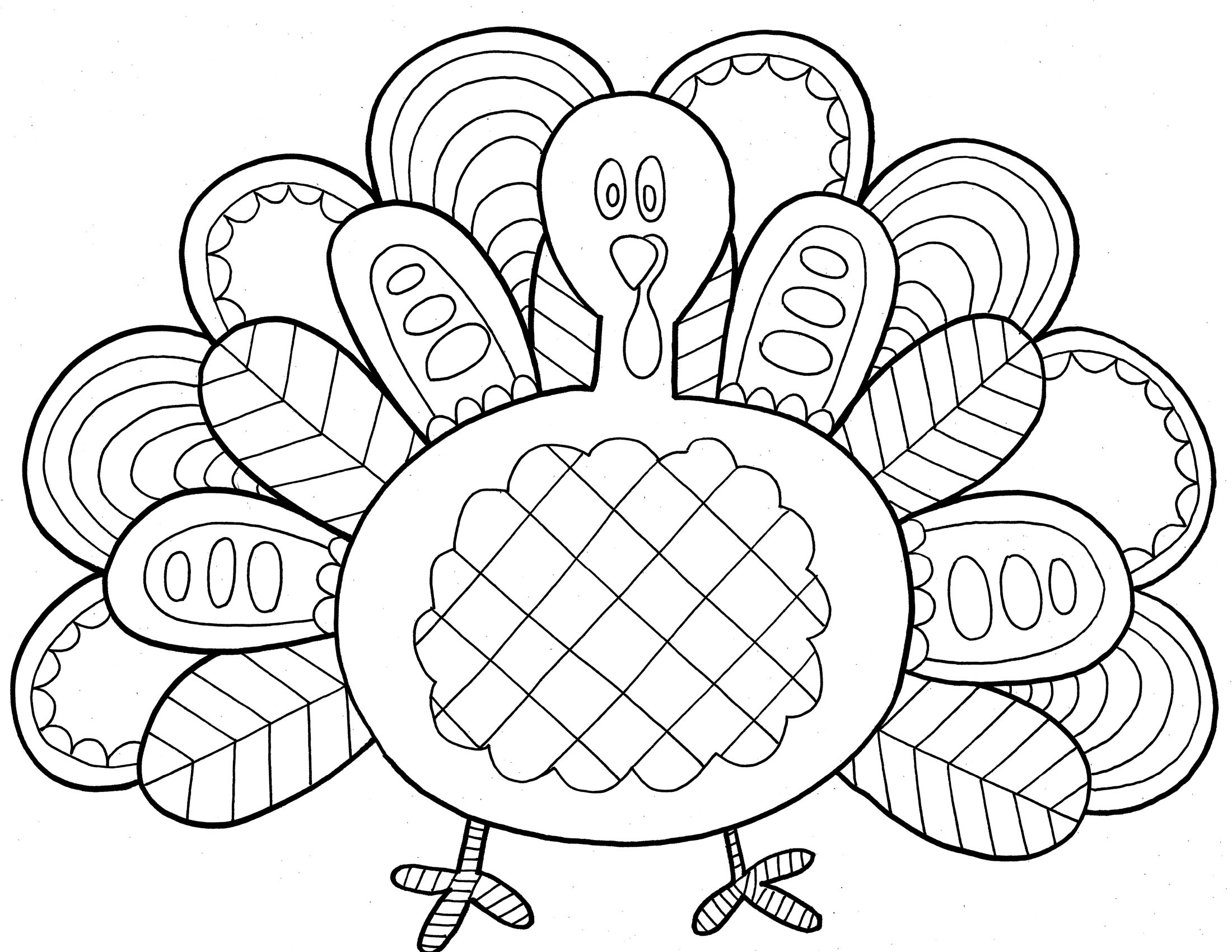thanksgiving coloring sheets 1