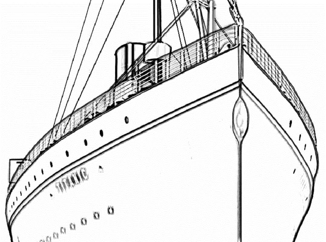 titanic coloring pages titanic sail