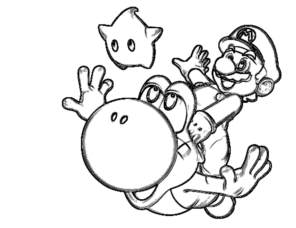 17 Yoshi Coloring Pages - Printable Coloring Pages