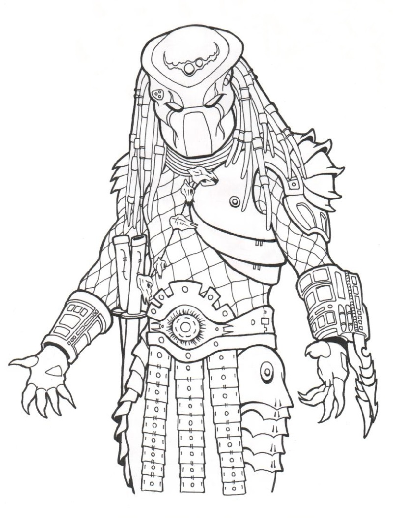 Predator Coloring Pages Printable Printable Word Searches