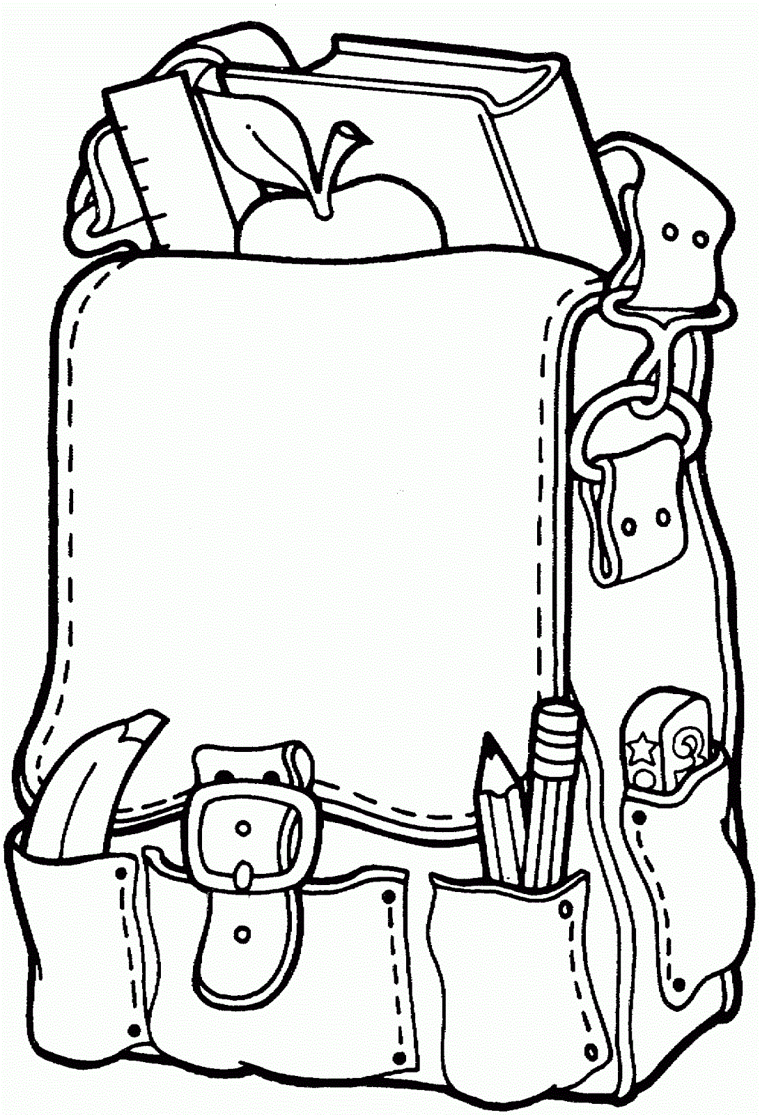 back to school coloring pages 3