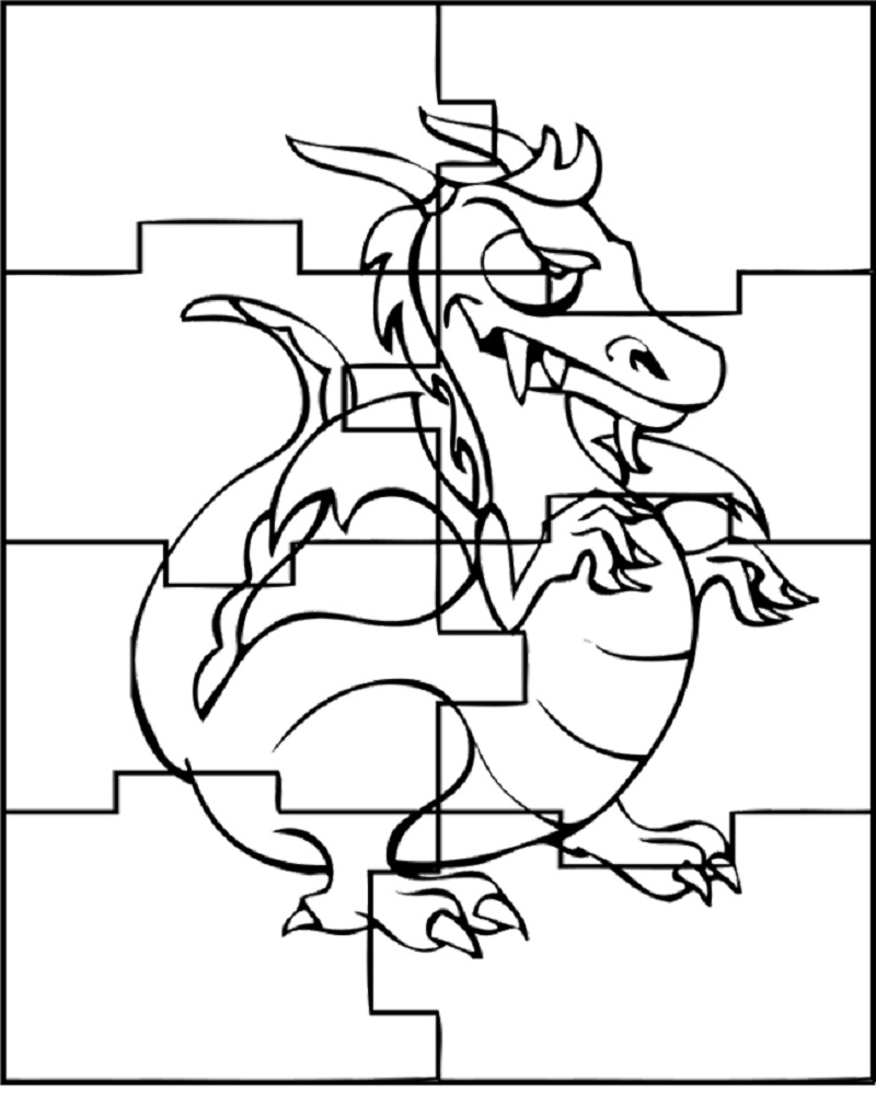coloring puzzles for kids 4