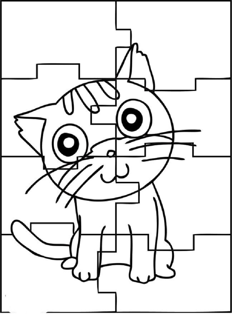 coloring puzzles for kids 5