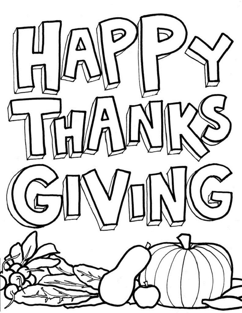 printable thanksgiving coloring pages 1