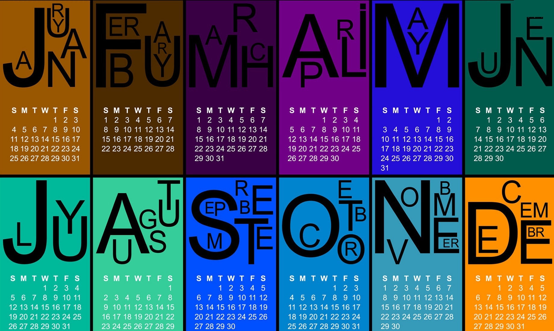 2018 Calendar Pdf Download One Page