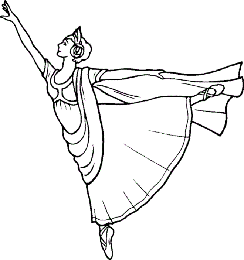 ballerina coloring pages 3