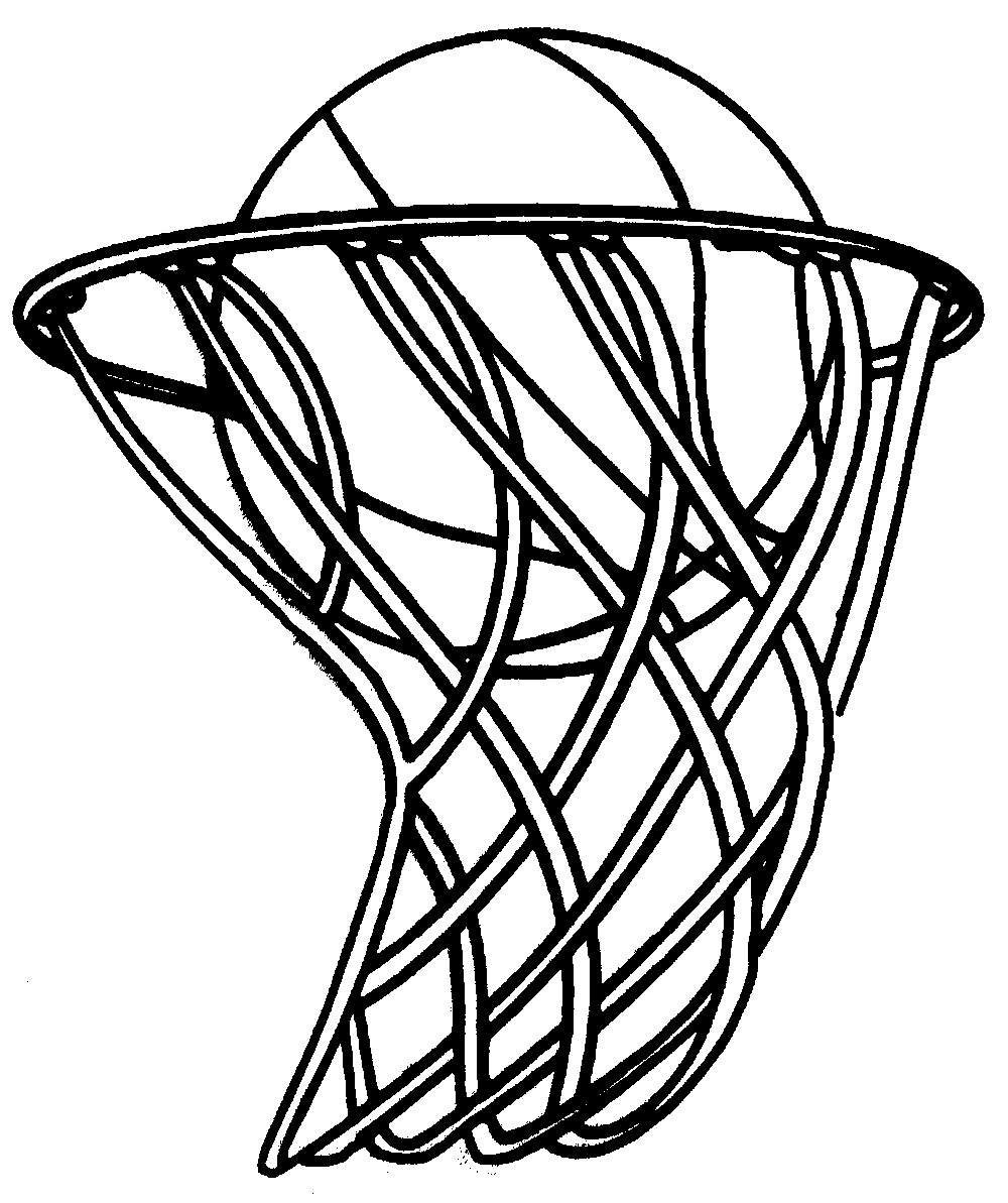 basketball coloring pages 2