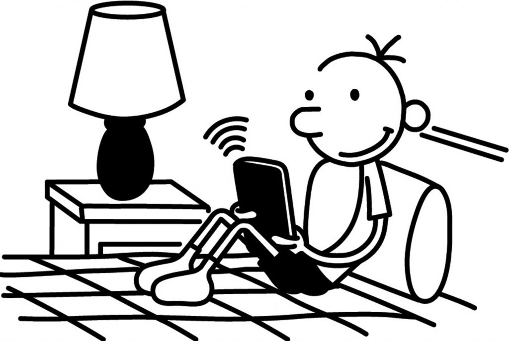 Diary of a Wimpy Kid Coloring Pages | Educative Printable
