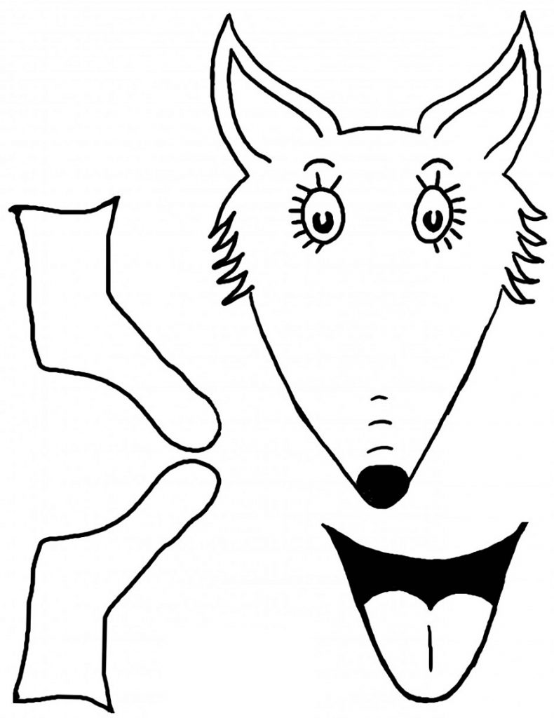 Fox in Socks Coloring Page | Educative Printable