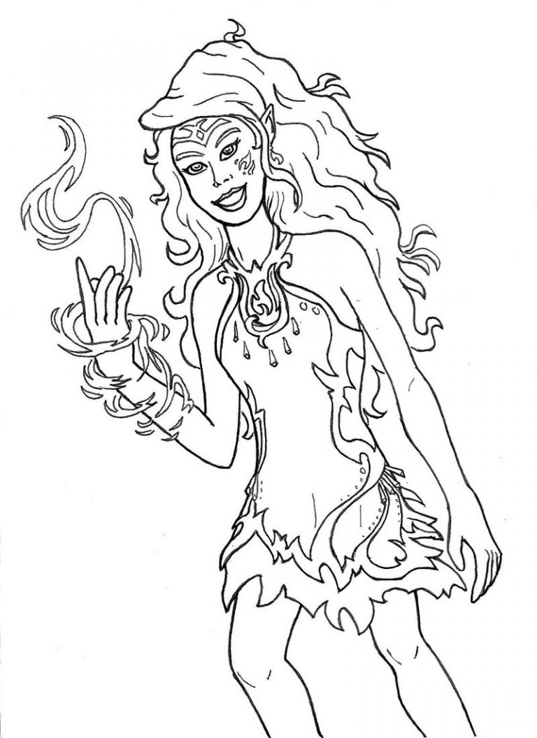 lego elves coloring pages 3 | Educative Printable