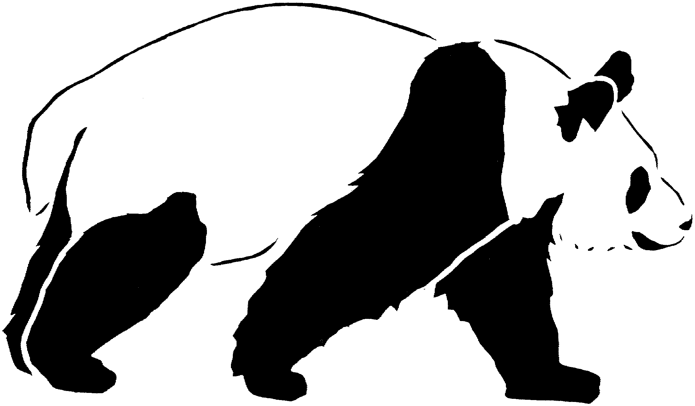 panda coloring pages 2