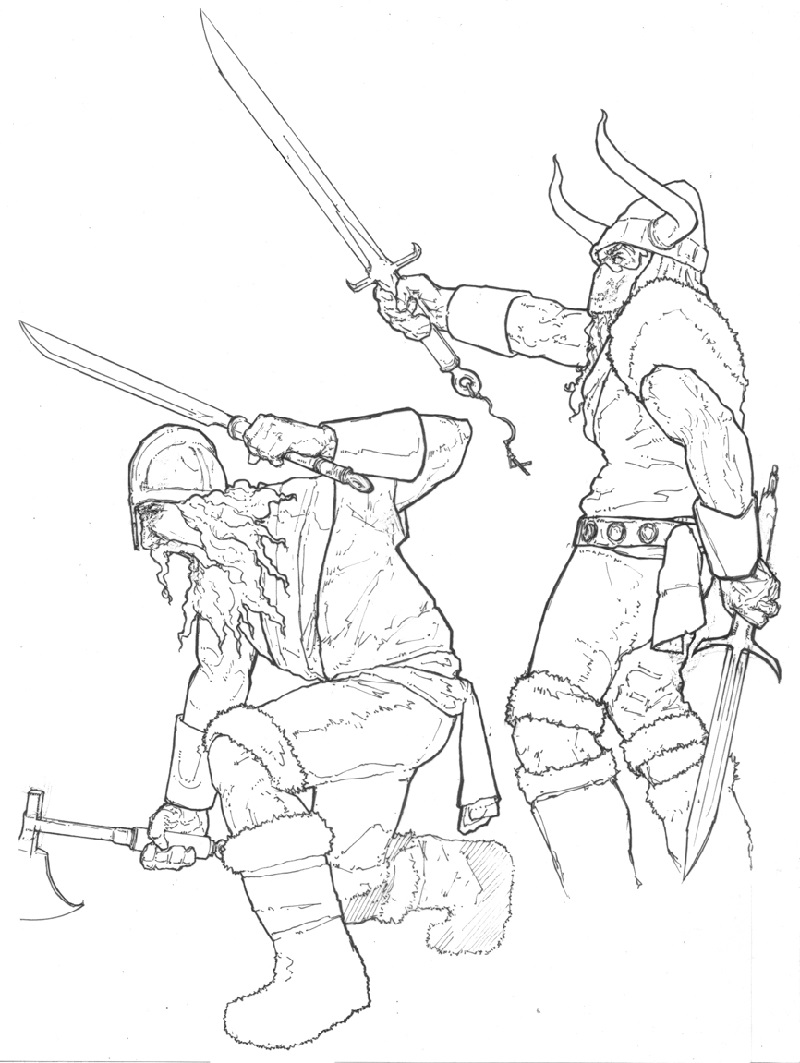 viking coloring pages 5