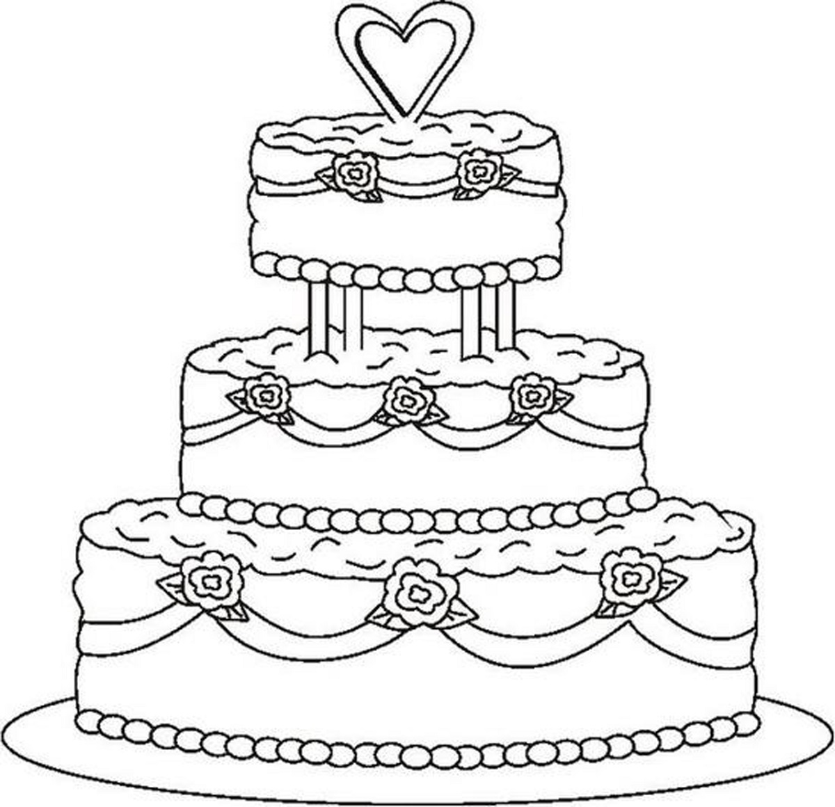 wedding coloring pages 3
