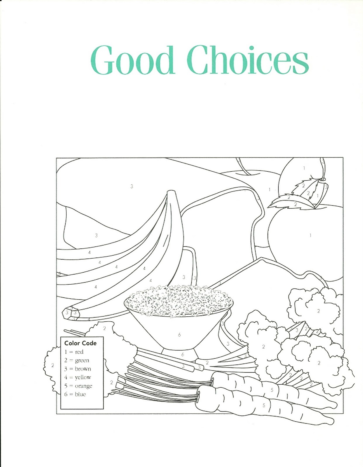 word of wisdom coloring page 1