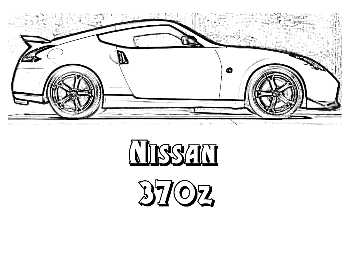 Gtr coloring pages 5