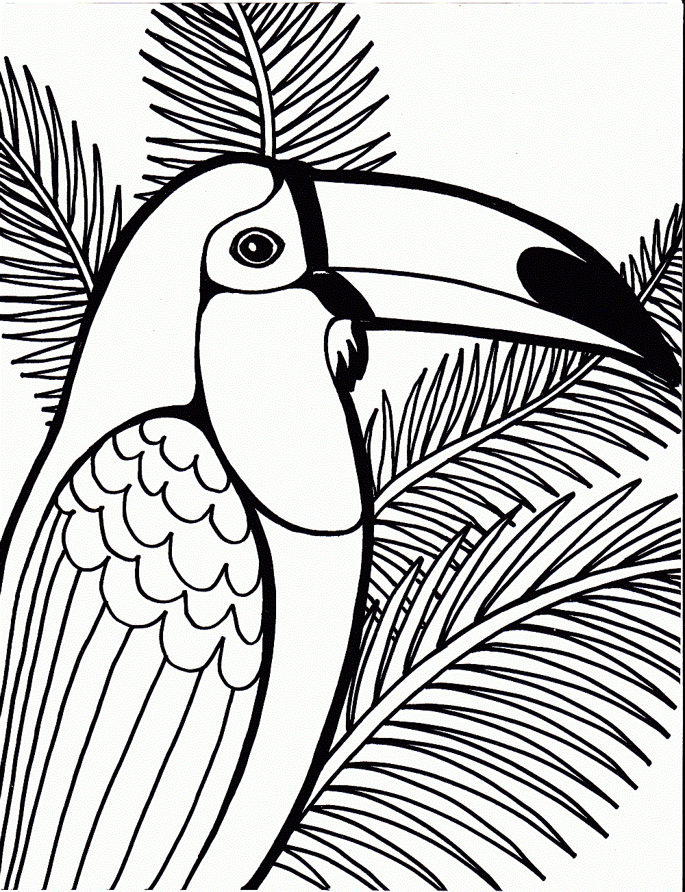 bird coloring pages 2