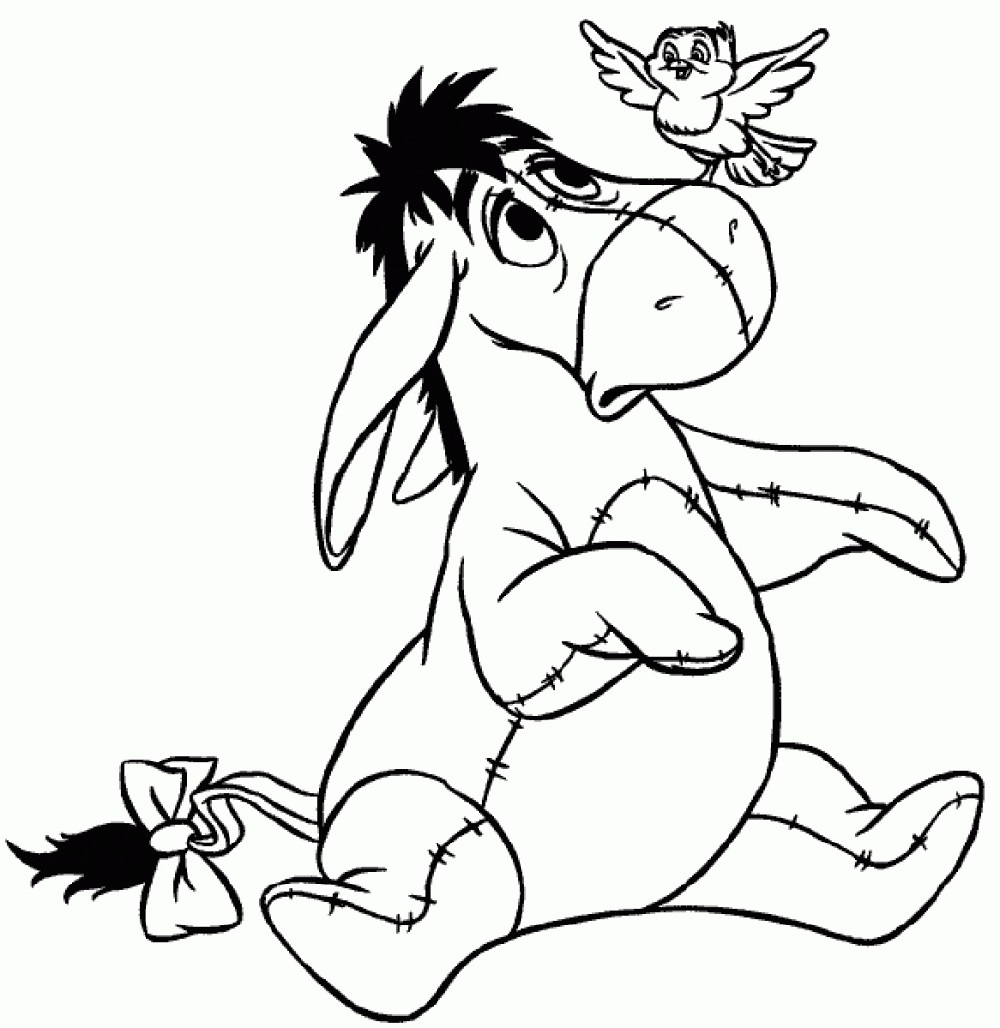 eeyore coloring pages 2