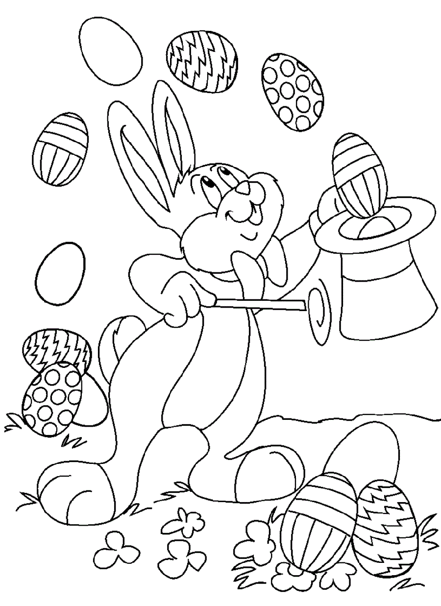 printable easter coloring pages 2