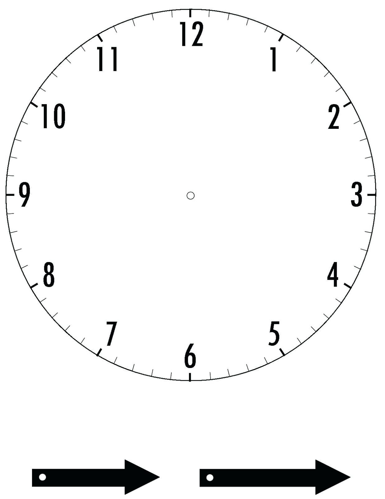 Printable Clock For Managing Your Time Educative Printable Printable Clock For Managing Your Time Educative Printable