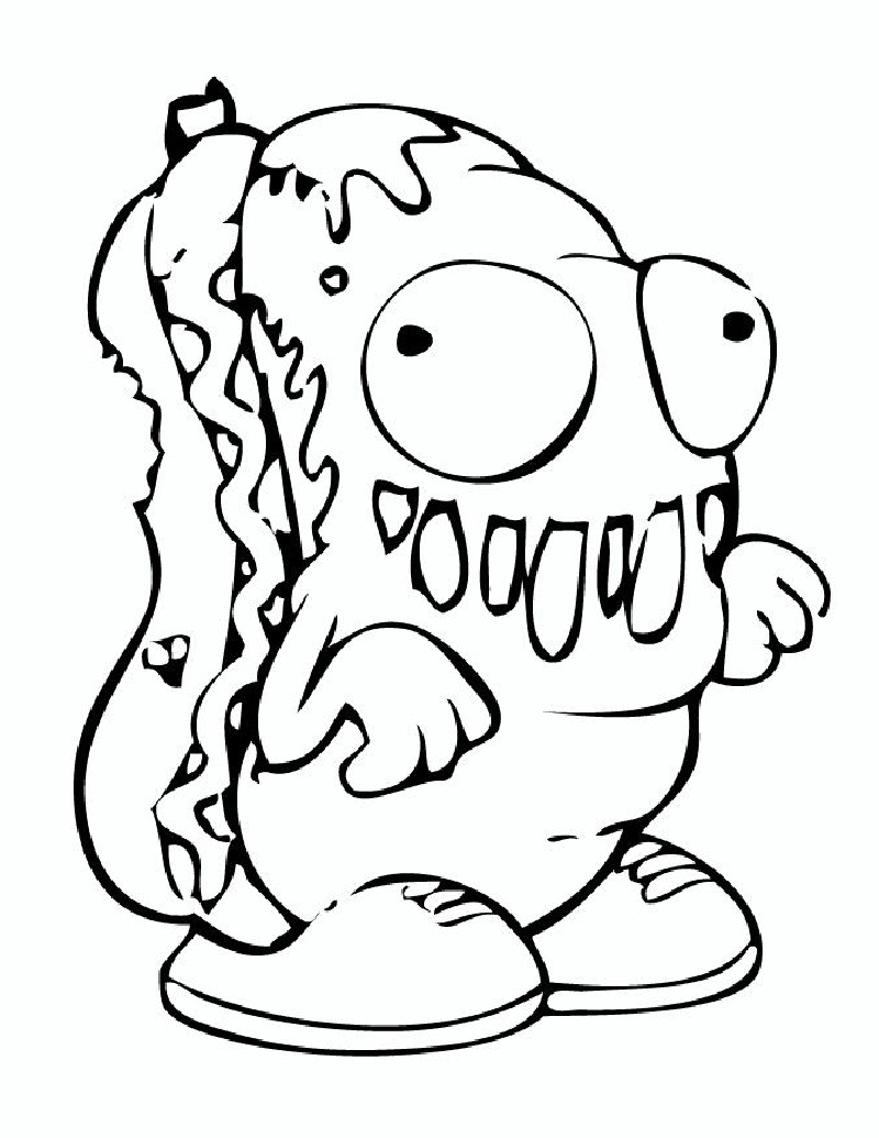 grossery gang coloring pages 3