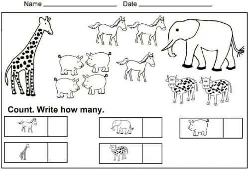 Worksheet For Nursery Free Download | Educative Printable
