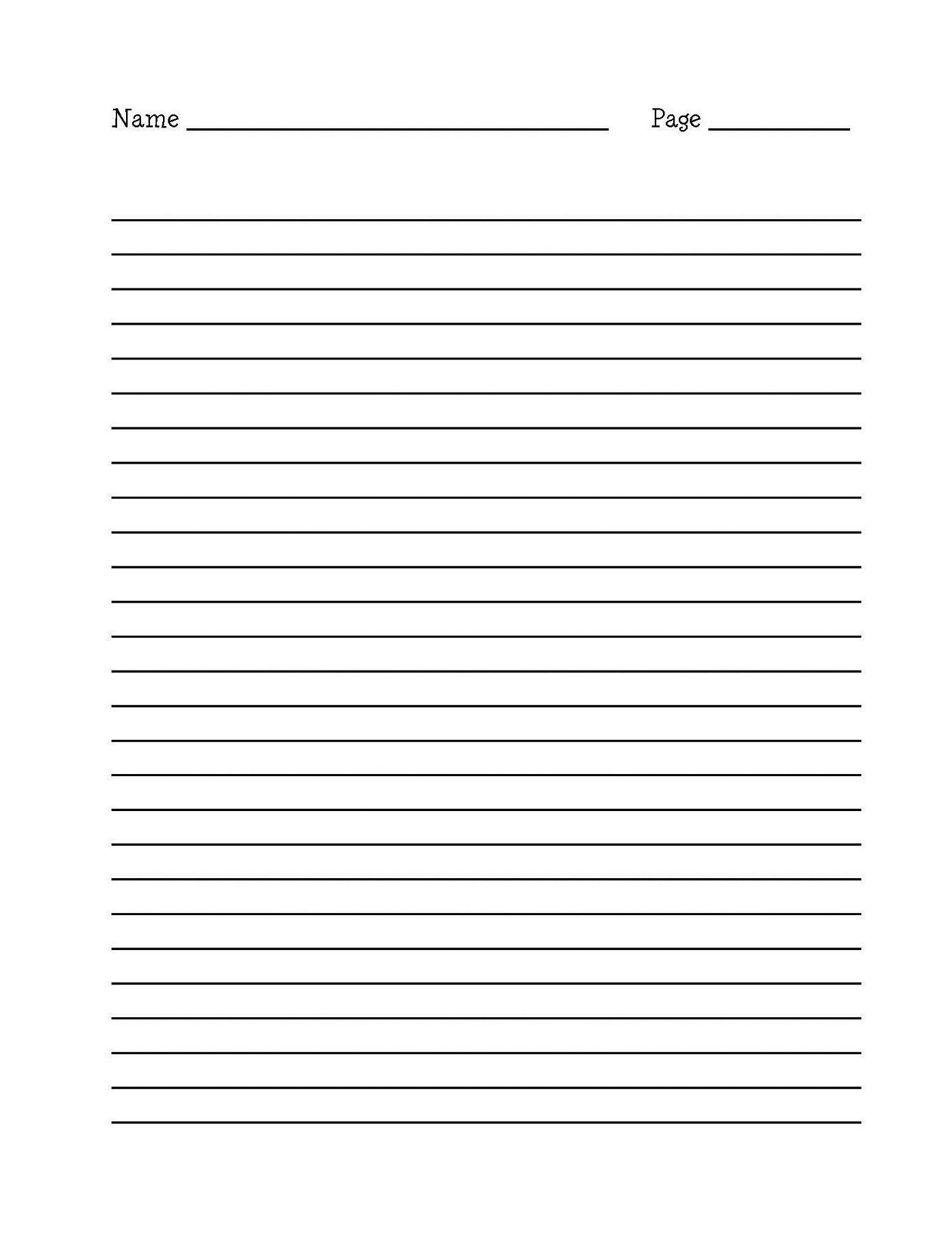writing paper printable 3
