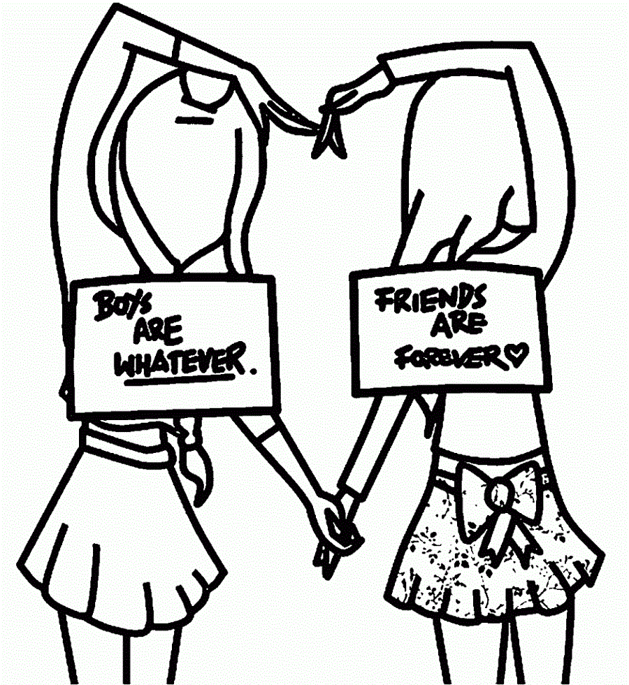 bff coloring pages 2