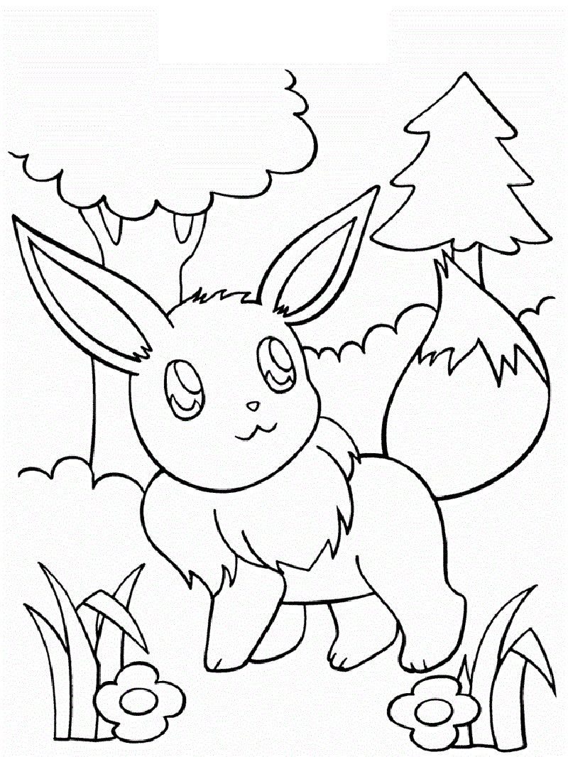 pokemon printable coloring pages 1