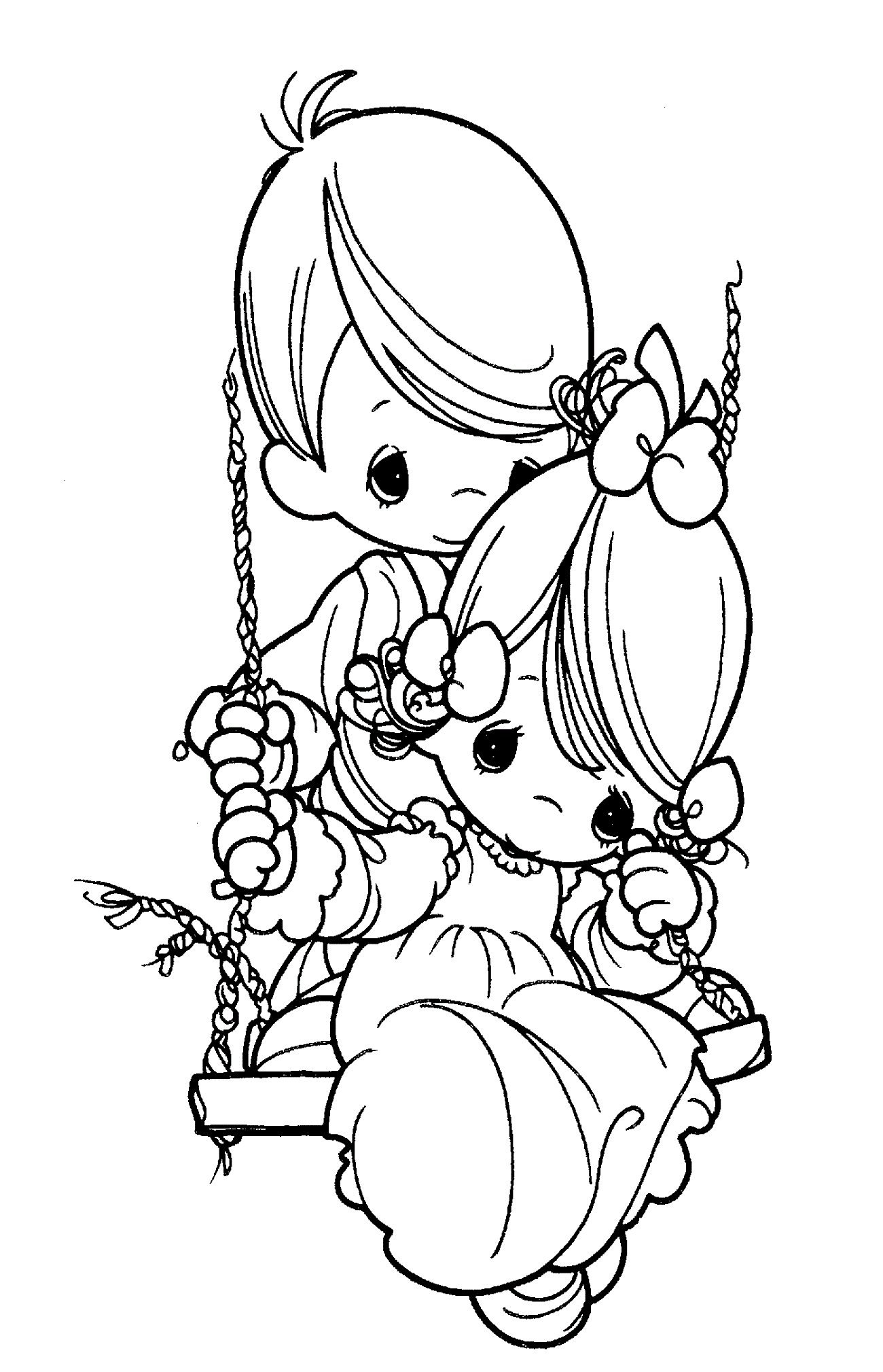 precious moments coloring pages 4