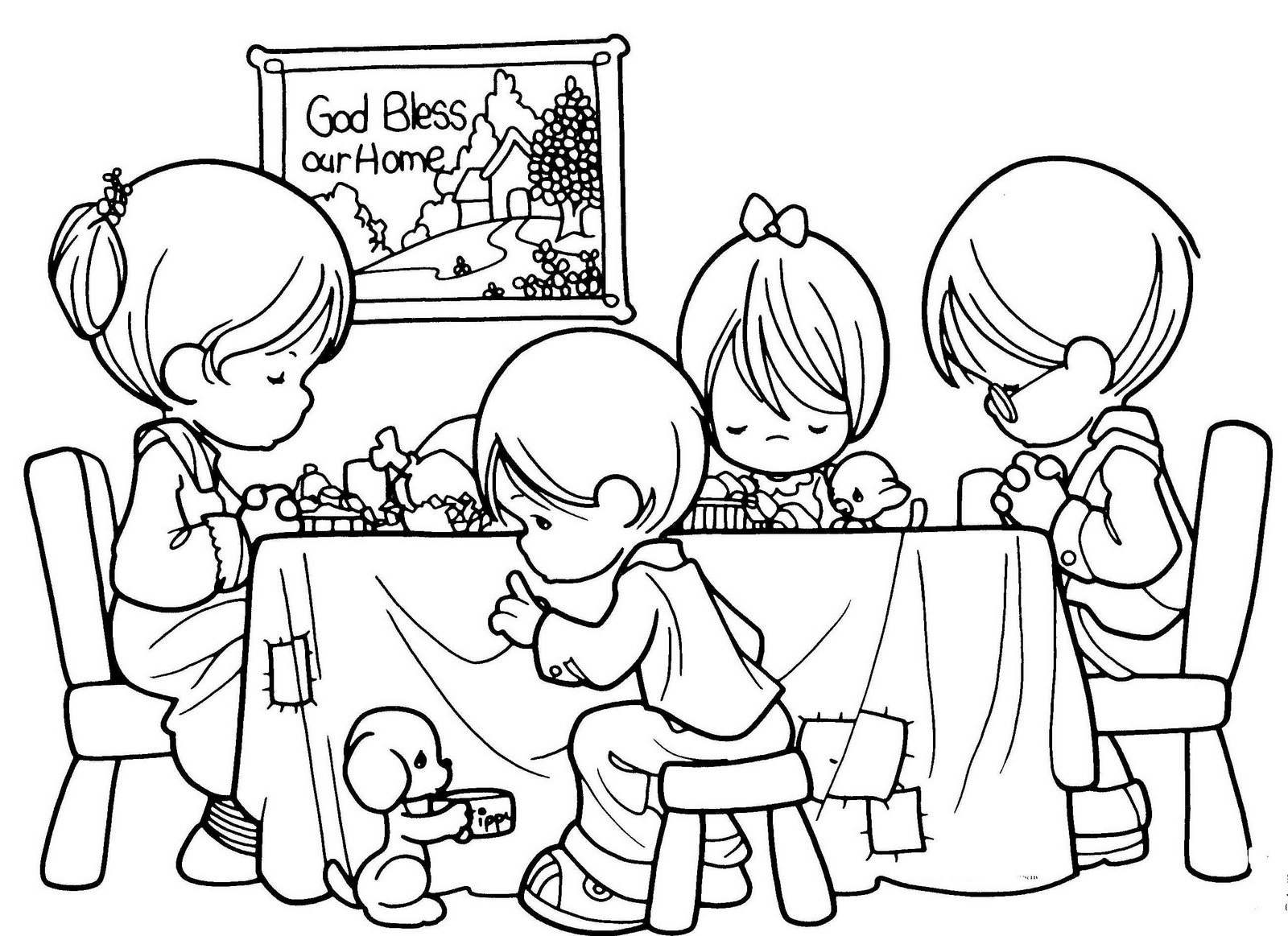 christian coloring pages 4