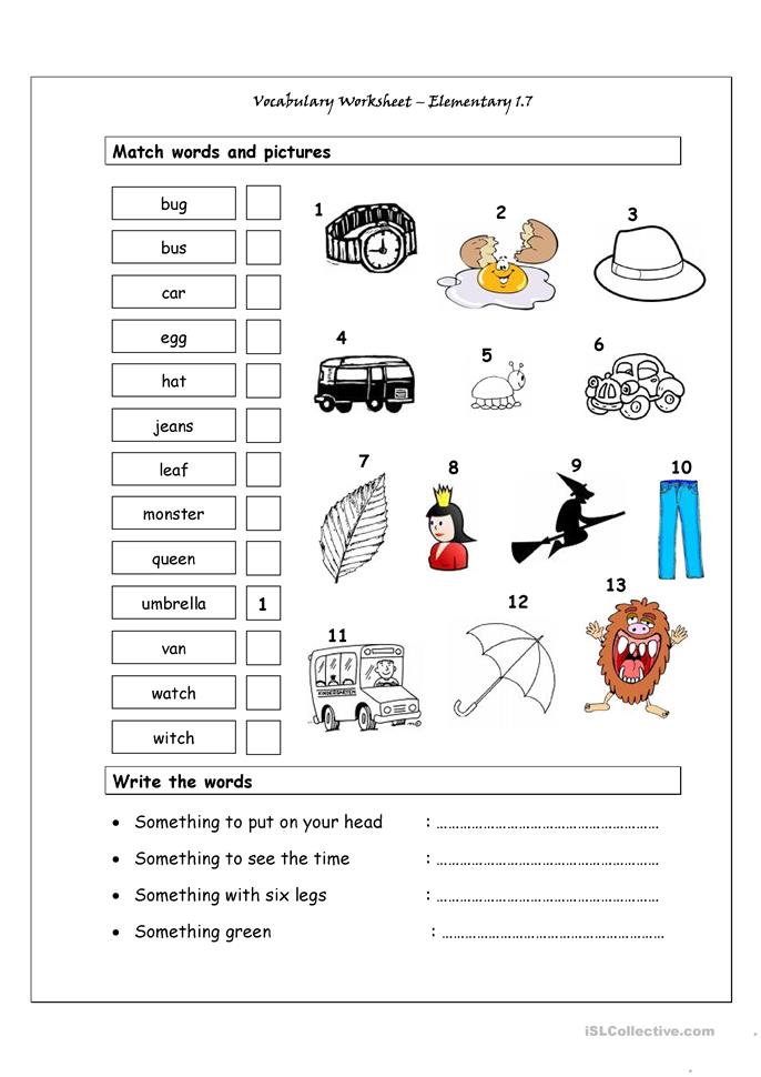 free printable elementary worksheets 2