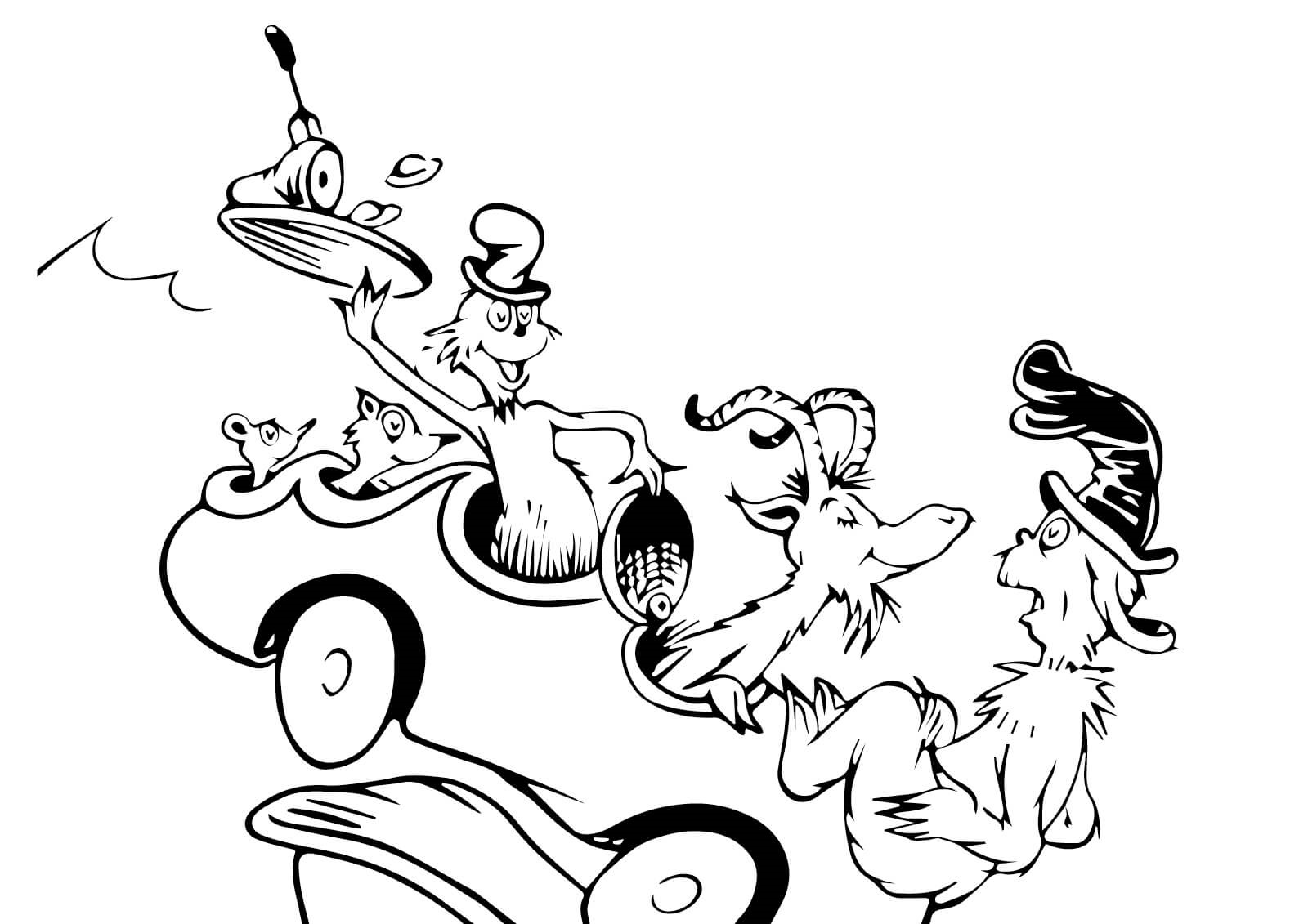 green eggs and ham coloring pages 3
