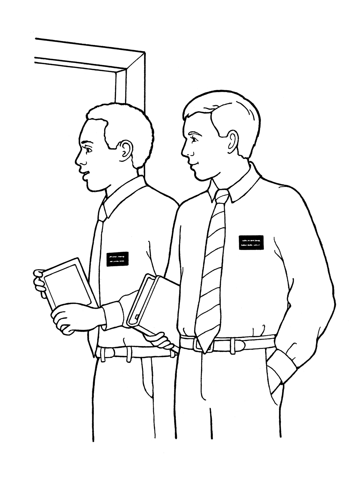 missionary coloring pages 1