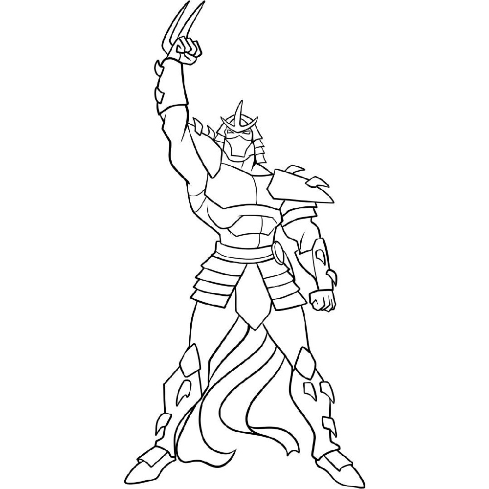ninja coloring pages 5