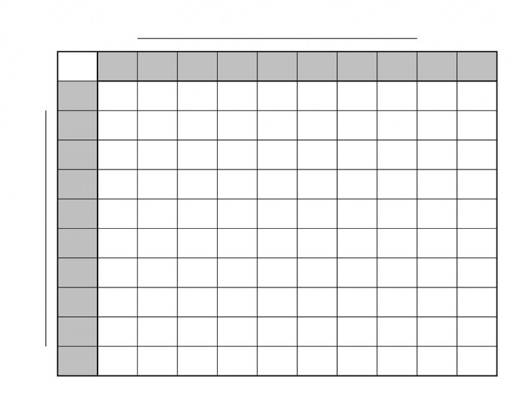 World Cup Squares Template