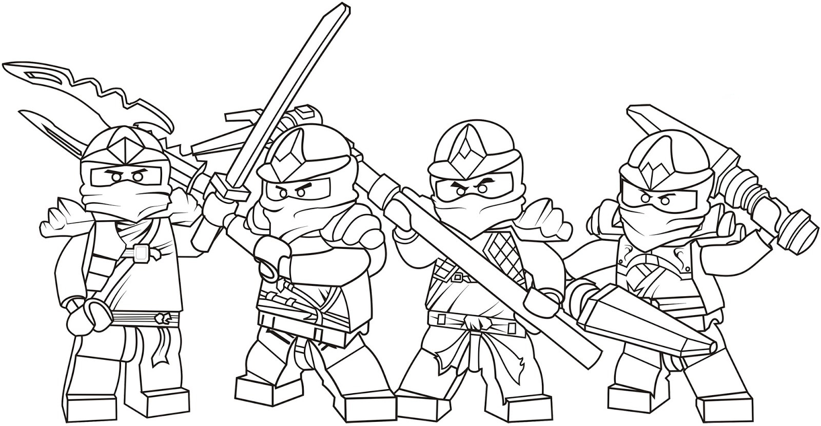 lego coloring pages 1