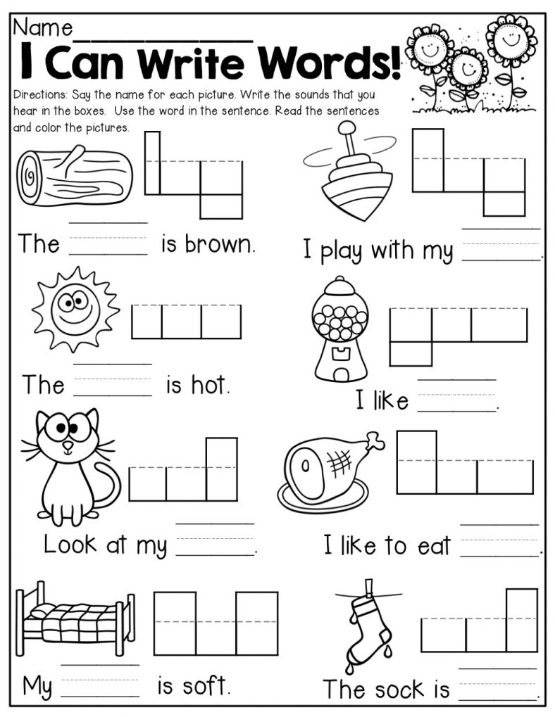 Printable Activity Sheets For 5 Year Olds